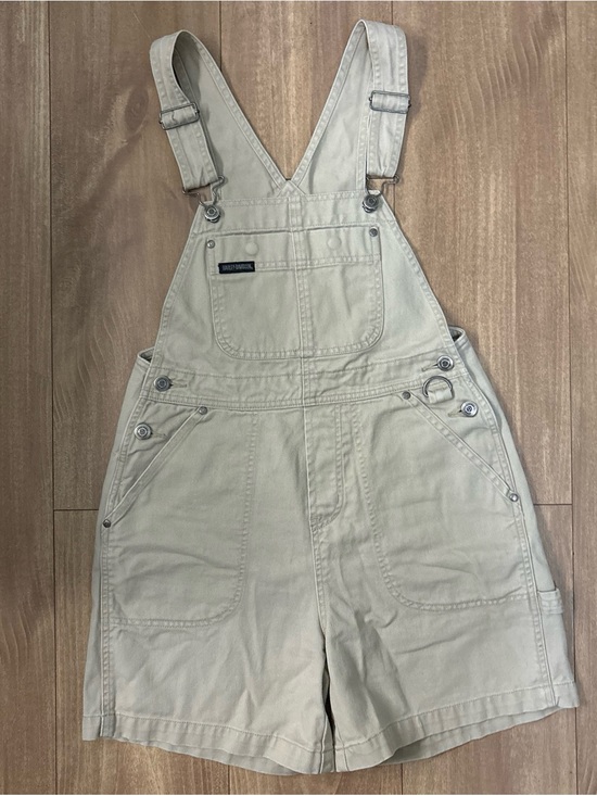Harley-Davidson Pants - Harley-Davidson Beige Cotton Top with Eagle Logo